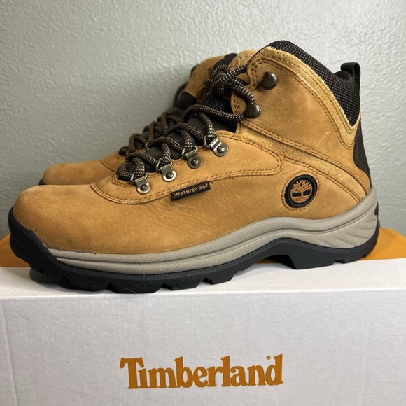 NIB MEN'S TIMBERLAND TB 014176 231 LEDGE WATERPROOF MID HIKER WHEAT BOOT SZ 8.5 - Picture 1 of 9